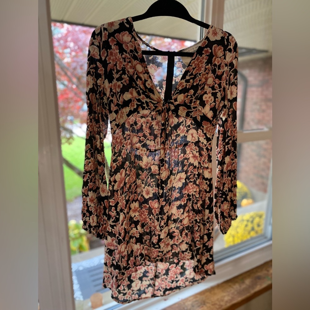 California Moonrise Floral Boho Dress